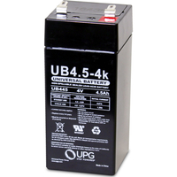 4 Volt - 4.5 Ah - F1 Terminal - UB445 - AGM Battery - UPG 40559
