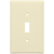 Toggle Wall Plate - Light Almond - 1 Gang Thumbnail