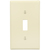 Toggle Wall Plate - Light Almond - 1 Gang Thumbnail