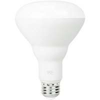 Natural Light - 650 Lumens - 9 Watt - 2700 Kelvin - LED BR30 Lamp - 65 Watt Equal - Dimmable - 90 CRI - 120 Volt - 90+ Lighting SE-350.023