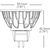 Natural Light - 690 Lumens - 9 Watt - 2700 Kelvin - LED MR16 Lamp Thumbnail