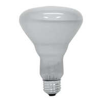 65 Watt - BR40 Incandescent Light Bulb - Frosted - Medium Base - 120 Volt - GE 14016