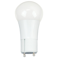 800 Lumens - 9.5 Watt - 3000 Kelvin - GU24 Base - LED A19 Light Bulb -  60 Watt Equal - 120 Volt - TCP LED10A19GUDOD30K