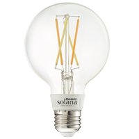 600 Lumens - LED Smart Bulb - G25 Globe - 5 Watt - Tunable White - 2200-6500 Kelvin - 60 Watt Equal - Medium Base - Easy Dimming through App - No Hub Required - 120 Volt - Bulbrite 293120