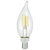 300 Lumens - 4 Watt - 2700 Kelvin - LED Chandelier Bulb - 4.3 in. x 1.4 in. Thumbnail