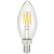 225 Lumens - 3 Watt - 2200 Kelvin - LED Chandelier Bulb Thumbnail