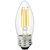 300 Lumens - 4 Watt - 2700 Kelvin - LED Chandelier Bulb - 3.5 in. x 1.4 in. Thumbnail