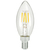 300 Lumens - 4 Watt - 2200 Kelvin - LED Chandelier Bulb Thumbnail