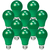 LED A19 Party Bulb - 9 Watt - Green - 10 Pack Thumbnail