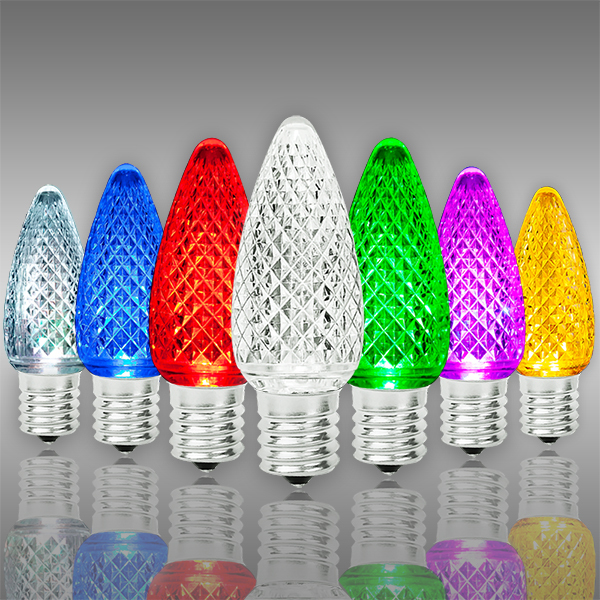 Color Changing C9 - LED Replacement Bulbs - 25 Pack