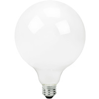 5 in. Dia. - LED G40 Globe - 8 Watt -  60 Watt Equal - Incandescent Match - 800 Lumens - 2700 Kelvin - Medium Base - 120 Volt - Bulbrite 776897