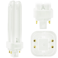 CFQ13W/G24q/827 - 4 Pin G24q-1 Base - 2700 Kelvin - 13 Watt - CFL - Plusrite 4027