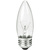 Shatter Resistant - 60 Watt - Clear - Straight Tip - Incandescent Chandelier Bulb - 3.9 in. x 1.3 in. Thumbnail