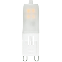 LED G9 Looped Base Bulb - 2 Watt - 3000 Kelvin - Halogen Match - 190 Lumens - Replaces 20 Watt Halogen - 120 Volt - PLT-11696
