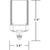 7250 Lumens - 50 Watt - 5000 Kelvin - LED Retrofit for Wall Packs/Area Light Fixtures Thumbnail