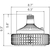 11,825 Lumens - 90 Watt - 4000 Kelvin - LED High Bay Retrofit Thumbnail