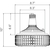 19,285 Lumens - 150 Watt - 4000 Kelvin - LED High Bay Retrofit Lamp Thumbnail