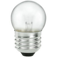 Shatter Resistant - 7.5 Watt - S11 Incandescent Light Bulb - Silicone Coating - Medium Base - 130 Volt - PLT 0007S11CL
