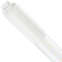 5000 Lumens - 36 Watt - 4000 Kelvin - 8 ft. T8 LED Tube - Type B Ballast Bypass -  T8/HO and T12/HO Replacement - Single-Ended Power - Recessed Double Contact Base - 120-277 Volt - Case of 10 - Satco S16410