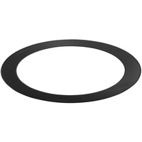 TCP TR6BLK - 6 in. Trim - Black - For TCP DeLux Snap-In Downlights