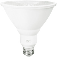1350 Lumens - 18 Watt - 3000 Kelvin - LED PAR38 Lamp - 100 Watt Equal - 40 Deg. Flood - Dimmable - 120 Volt - 90+ Lighting SE-350.018