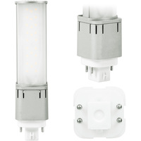 1130 Lumens - 11 Watt - 3500 Kelvin - LED PL Lamp - Replaces 26W-42W CFL - 4 Pin G24q or GX24q Base - Plug and Play or Ballast Bypass - 120-277 Volt - Light Efficient Design LED-7324-35K-G3