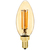 350 Lumens - 4 Watt - 2200 Kelvin - LED Chandelier Bulb - 3.8 in. x 1.3 in. Thumbnail