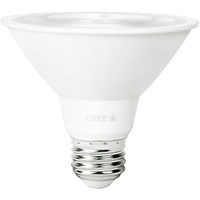 Natural Light - 1000 Lumens - 12 Watt - 2700 Kelvin - LED PAR30 Short Neck Lamp - 75 Watt Equal - 40 Deg. Flood - Dimmable - 120 Volt - Cree PAR30S-75W-P1-27K-40FL-E26-U1