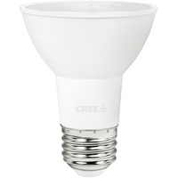 Natural Light - 530 Lumens - 7 Watt - 2700 Kelvin - LED PAR20 Lamp - 50 Watt Equal - 15 Deg. Spot - Dimmable - 120 Volt - Cree PAR20-50W-P1-27K-15SP-E26-U1