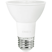 Natural Light - 550 Lumens - 7 Watt - 3000 Kelvin - LED PAR20 Lamp - 50 Watt Equal - 40 Deg. Flood - Halogen - 120 Volt - 90 CRI - Cree PAR20-50W-P1-30K-40FL-E26-U1