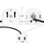 T8 or T12 - U-Bend Lampholder - Medium Bi-Pin Socket Thumbnail