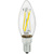 Natural Light - 515 Lumens - 5 Watt - 2700 Kelvin - LED Chandelier Bulb - 3.9 in. x 1.3 in. Thumbnail