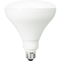 1600 Lumens - 15 Watt - 3000 Kelvin - LED BR40 Lamp - 100 Watt Equal - Dimmable - 120 Volt - TCP LED17BR40D30K