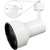 Nora NTH-104W/A - Continental Step Cylinder Track Fixture - White Thumbnail