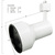 Nora NTH-104W/A - Continental Step Cylinder Track Fixture - White Thumbnail