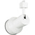 Nora NTH-104W/A - Continental Step Cylinder Track Fixture - White Thumbnail