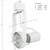 Nora NTH-146W - Gimbal Ring Track Fixture - White Thumbnail