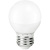 Natural Light - 1.93 in. Dia. - LED G16.5 Globe - 5 Watt - 40 Watt Equal - Incandescent Match Thumbnail