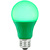 A19 LED Party Bulb - Green - 3 Watt Thumbnail