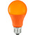 A19 LED Party Bulb - Orange - 3 Watt Thumbnail