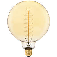 40 Watt - Incandescent Globe - 7 in. x 5 in. - Vintage Light Bulb - Medium Base - 150 Lumens - 120 Volt - PLT Solutions - PLT-40037