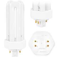 CFT26W/4P/841 - 4 Pin GX24q-3 Base - 4100 Kelvin - 26 Watt - CFL - Satco S8348