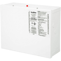 Emergency Battery Backup Inverter - Provides up to 400W Output for 90 min. - Remote Mountable for LED Loads up to 250 Feet Away - Steel Housing - 120 or 277 VAC Input and Output - Bodine ELI-S-100
