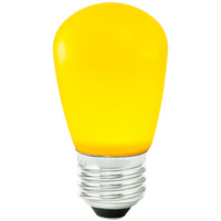 Yellow - 1.4 Watt - Dimmable LED - S14 - 120 Volt