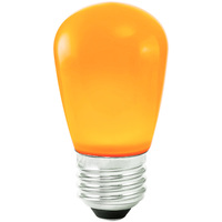 Orange - 1.4 Watt - Dimmable LED - S14 - 120 Volt