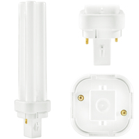 PL-C 18W/835/2P/ALTO - 2 Pin G24d-2 Base - 3500 Kelvin - 18 Watt - CFL - Philips 38318-2