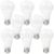 800 Lumens - LED A19 - 9 Watt - 60W Equal - 5000 Kelvin - 8 Pack Thumbnail