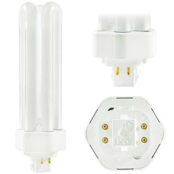 F42TBX/835/A/4P/ECO - NAED 20871 - 42 Watt - 4 Pin GX24q-4 Base - 3500K - CFL Light Bulb