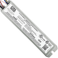 Iota I32 TBTS - Reduced Profile Emergency Backup Ballast - 90 min. - Operates Most 2 ft. - 4 ft. single, Bi-Pin, T8 through T12 and 28W T5 Lamps - 120/277 Volt