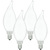 450 Lumens - 4 Watt - 2700 Kelvin - LED Chandelier Bulb - 4.3 in. x 1.4 in.  Thumbnail